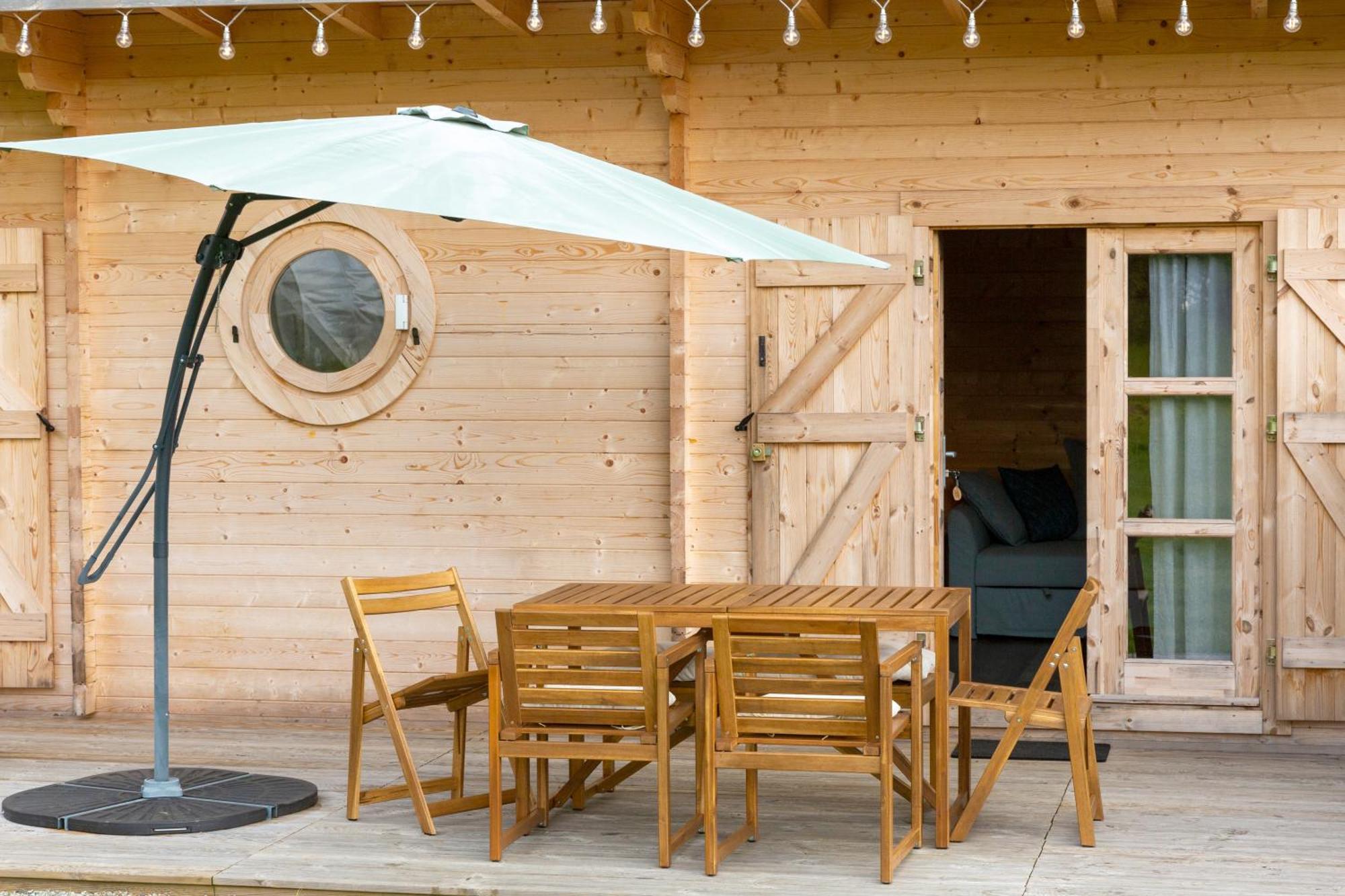 Chalet 4 Pers Landeleau 2Kms Canal Ngoại thất bức ảnh