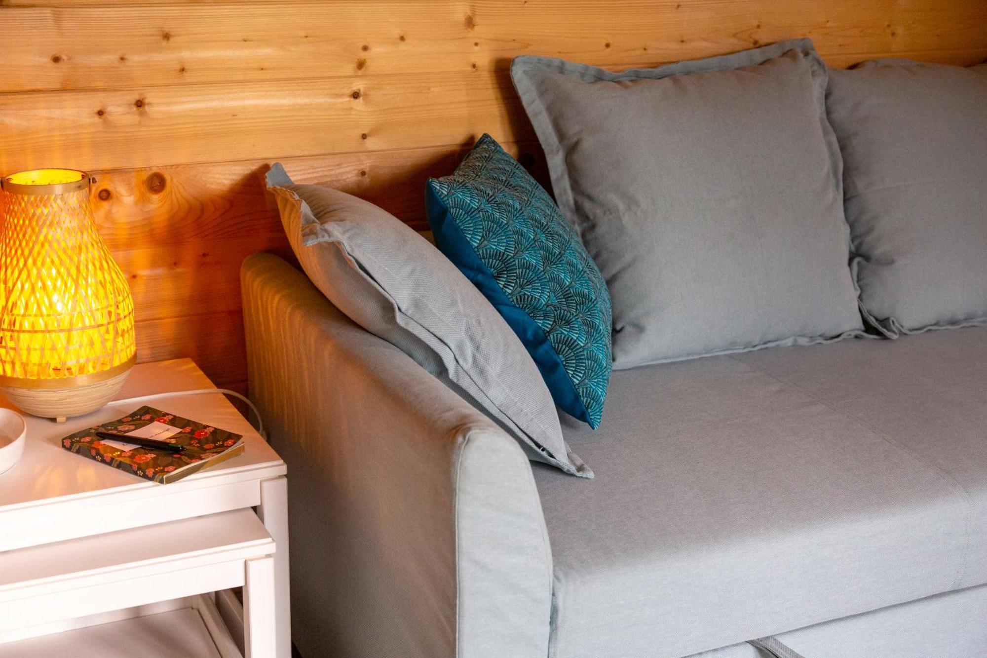 Chalet 4 Pers Landeleau 2Kms Canal Ngoại thất bức ảnh
