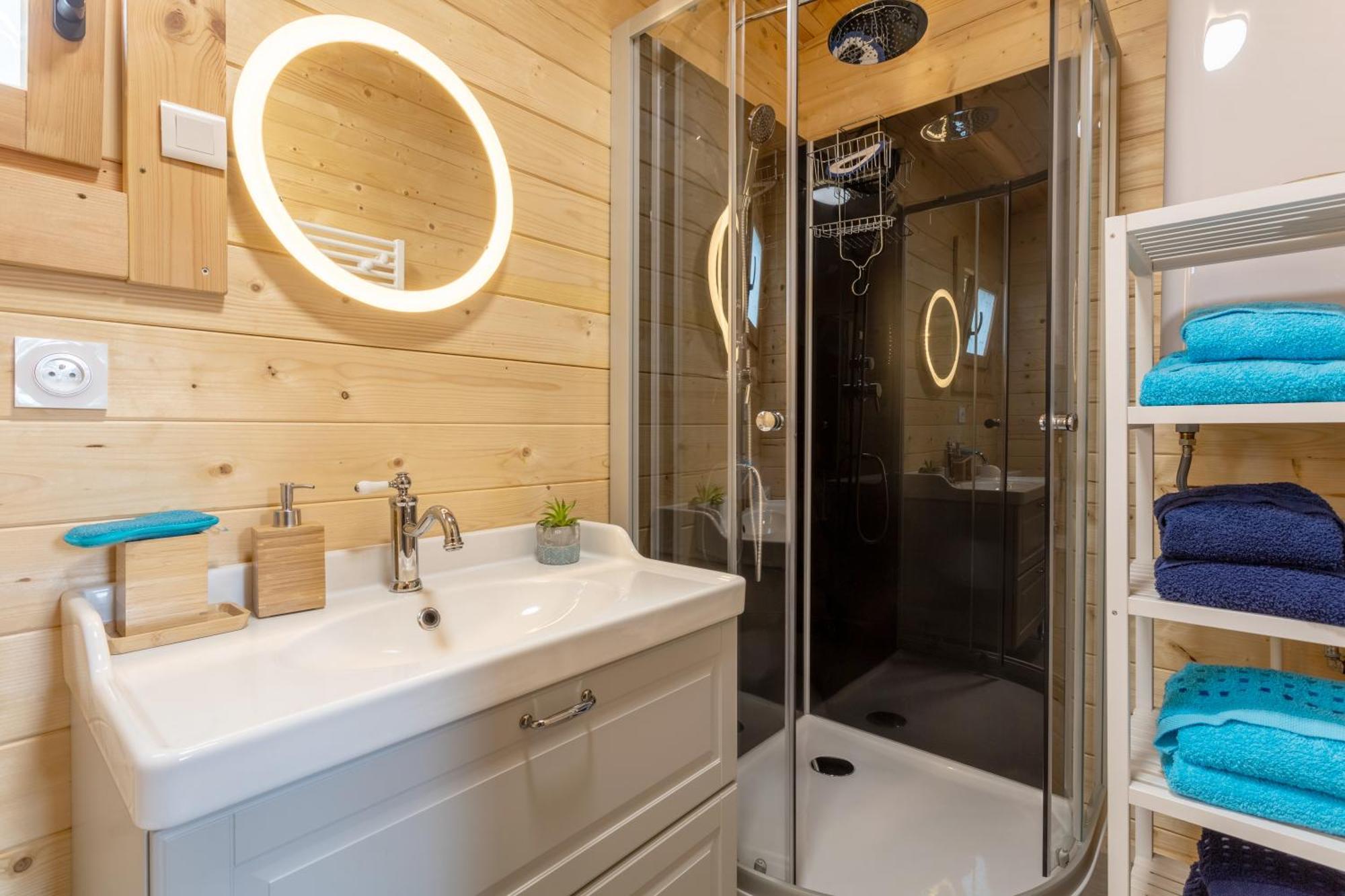 Chalet 4 Pers Landeleau 2Kms Canal Ngoại thất bức ảnh